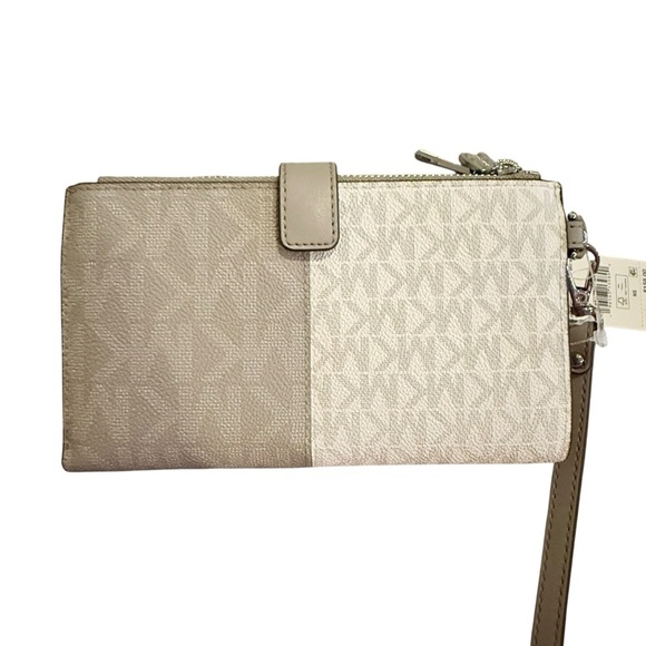 Michael Kors Jet Set Travel Double Zip Wristlet | NWT - Picture 4 of 8